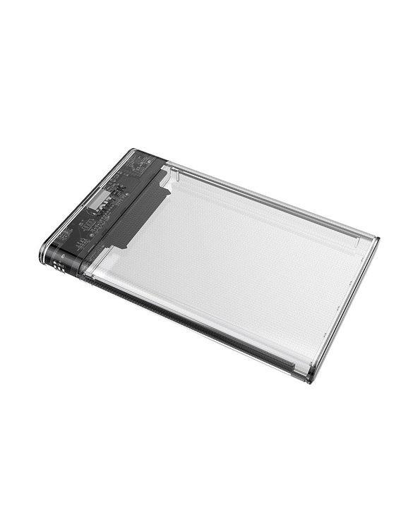 UNITEK S1103A Boîtier de disques de stockage Boîtier disque dur/SSD Transparent 2.5"