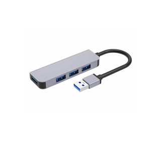 DLH DY-TU5190 hub & concentrateur USB 3.2 Gen 1 (3.1 Gen 1) Type-A 5000 Mbit/s