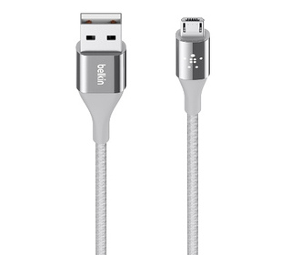 Belkin DuraTek câble USB 1,2 m USB 2.0 USB A Micro-USB B Argent