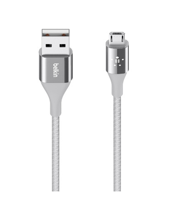 Belkin DuraTek câble USB 1,2 m USB 2.0 USB A Micro-USB B Argent