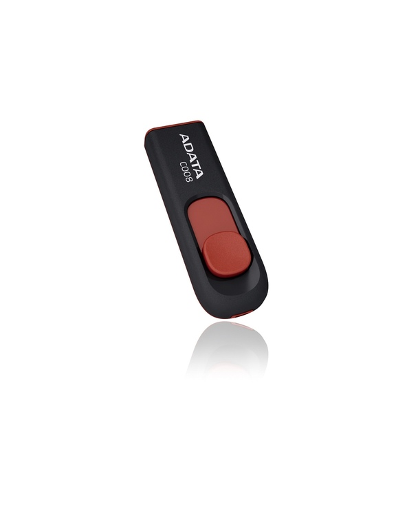 ADATA 32GB C008 lecteur USB flash 32 Go USB Type-A 2.0 Noir, Rouge