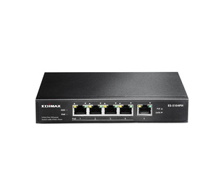 Edimax ES-5104PH commutateur réseau Non-géré L2 Fast Ethernet (10/100) Connexion Ethernet, supportant l'alimentation via ce port