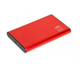iBox HD-05 Boîtier disque dur/SSD Rouge 2.5"