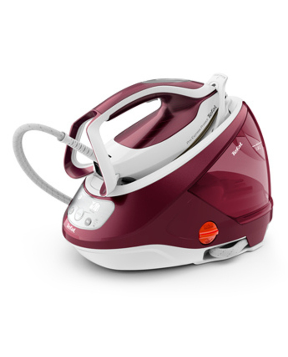 Tefal GV9220 Centrale vapeur 2600 W Durilium AirGlide Autoclean soleplate Bourgogne, Blanc Tefal GV9220 Centrale vapeur 2600 W Durilium AirGlide Autoclean soleplate Bourgogne, Blanc