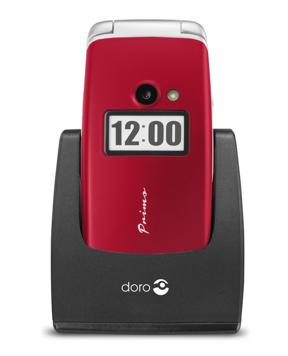 Doro Primo 413 6,1 cm (2.4") 115 g Rouge