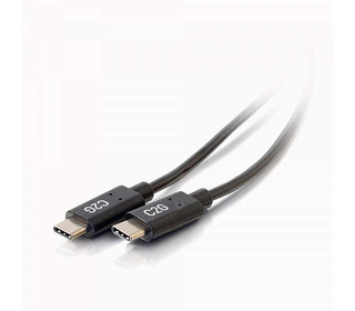 C2G 1,8 M CÂBLE USB-C VERS USB-C 2.0 MÂLE VERS MÂLE (3 A)