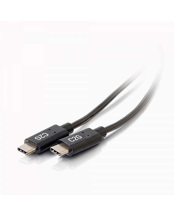 C2G 1,8 M CÂBLE USB-C VERS USB-C 2.0 MÂLE VERS MÂLE (3 A)