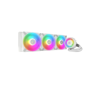 ARCTIC Liquid Freezer III 420 A-RGB Processeur Refroidisseur de liquide tout-en-un 14 cm Blanc 1 pièce(s)