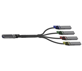 Nvidia MCA7J70-N005 câble InfiniBand et à fibres optiques 5 m OSFP 4xOSFP Noir