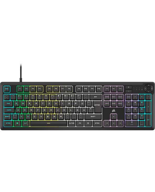 Corsair K55 CORE RGB clavier USB QWERTY Français Noir