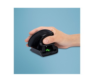 R-Go Tools Souris ergonomique ambidextre R-Go Twister pour droitiers et gauchers, souris verticale avec indicateur de pause LED,
