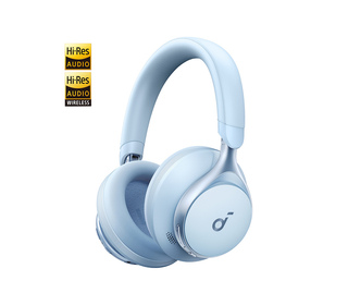 Anker Space One - Blue Écouteurs Sans fil Arceau Musique/Quotidien USB Type-C Bluetooth Bleu