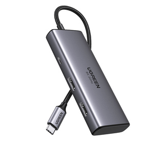 Ugreen Revodok 206 USB Type-C 5000 Mbit/s Argent