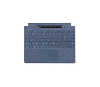 Microsoft 8X6-00100 clavier pour tablette Bleu Microsoft Cover port