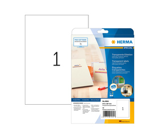 HERMA 8964 étiquette à imprimer Transparent Imprimante d'étiquette adhésive