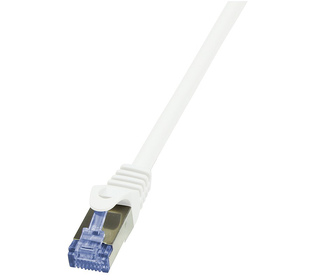 LogiLink Cat6a S/FTP, 1.5m câble de réseau Blanc 1,5 m S/FTP (S-STP)