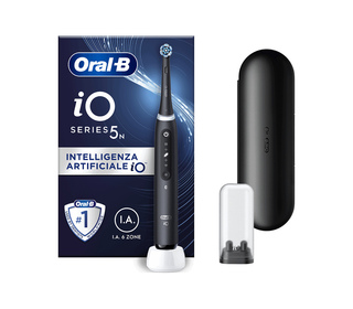 Oral-B iO 5 Noire Brosse à dents électrique avec brossette