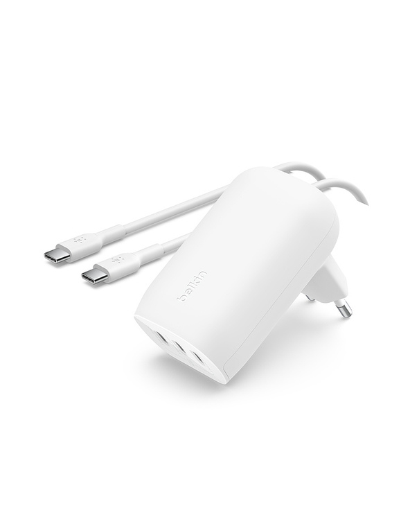 Belkin BoostCharge Ordinateur portable, Smartphone, Universel Blanc Secteur Charge rapide Intérieure