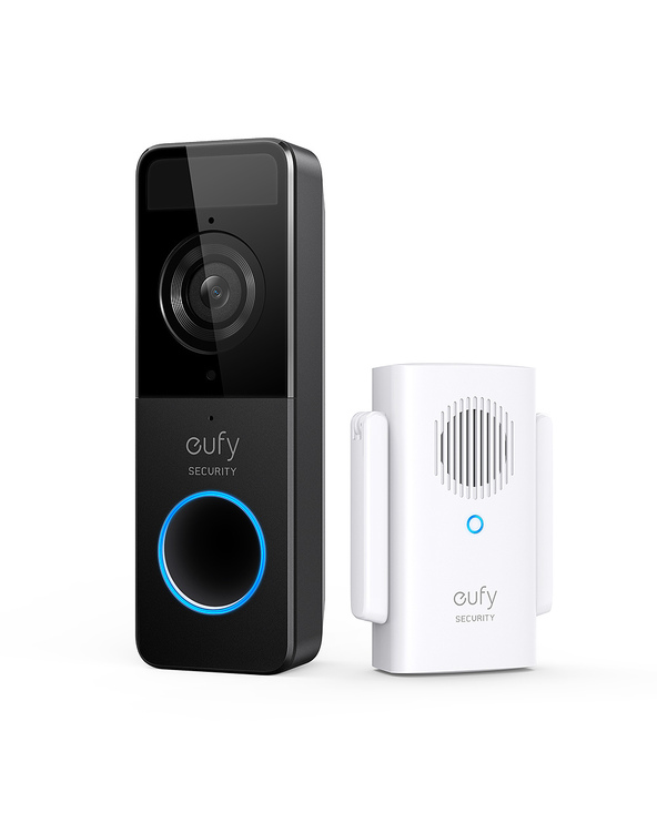 Eufy Video Doorbell 1080p Noir, Blanc