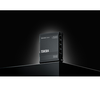 Teltonika TSW304 Gigabit Ethernet (10/100/1000) Connexion Ethernet, supportant l'alimentation via ce port (PoE) Noir