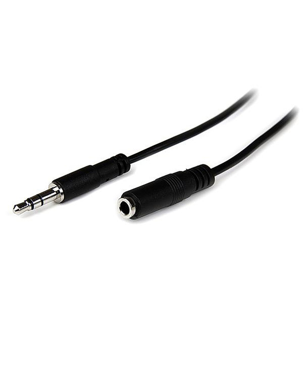 StarTech.com Câble d'extension audio stéréo Slim 3,5 mm de 1 m - M/F