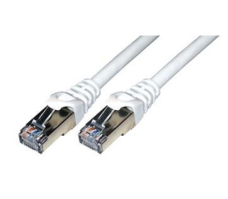 MCL FCC6BM-0.5M/W câble de réseau Blanc 0,5 m Cat6