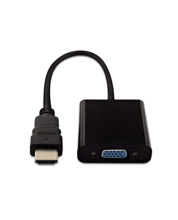 V7 Adaptateur vidéo HDMI mâle vers VGA femelle, noir