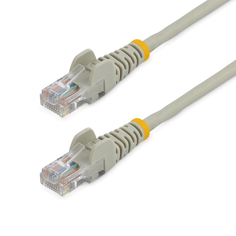 StarTech.com 45PAT5MGR câble de réseau Gris 5 m Cat5e U/UTP (UTP)