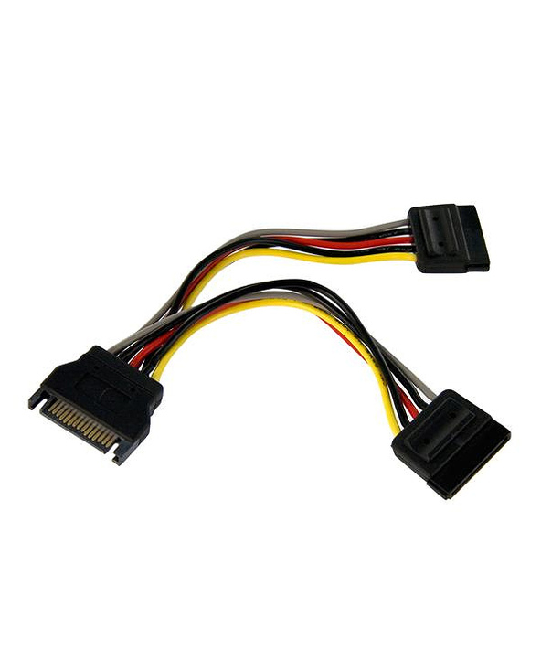 StarTech.com Adaptateur de câble répartiteur d'alimentation en Y SATA 15 cm - M/F