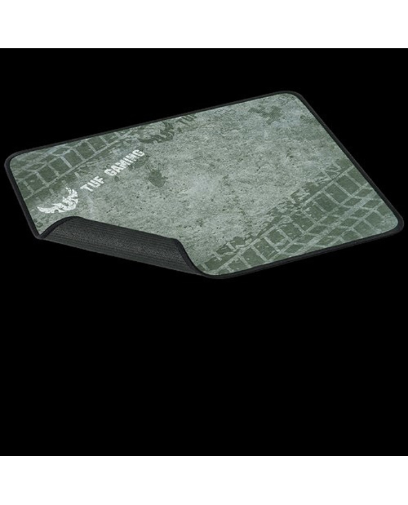 ASUS TUF Gaming P3 Tapis de souris de jeu Noir, Vert, Gris