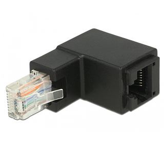 DeLOCK 86424 changeur de genre de câble RJ-45 Noir