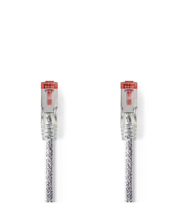 Nedis CCGP85221TP20 câble de réseau Transparent 2 m Cat6 S/FTP (S-STP)