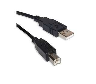 D2 Diffusion D2USBAB180 câble USB 1,8 m USB 2.0 USB A USB B Noir