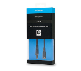 D2 Diffusion D2JKMF250 câble audio 2,5 m 3,5mm Noir