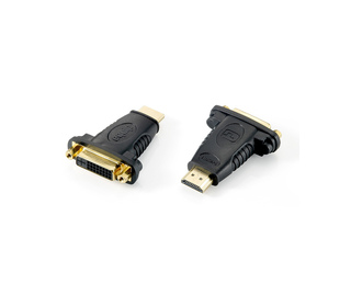 Equip 118909 changeur de genre de câble DVI (24+1) HDMI A Noir