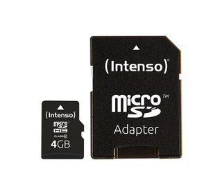 Intenso 4GB MicroSDHC 4 Go Classe 10