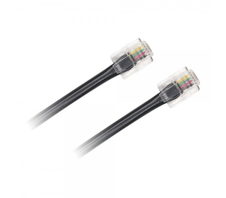 D2 Diffusion D2RJ11500 câble InfiniBand et à fibres optiques 5 m Noir