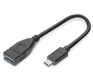 Digitus Câble adaptateur USB de Type-C, OTG, de Type-C vers A