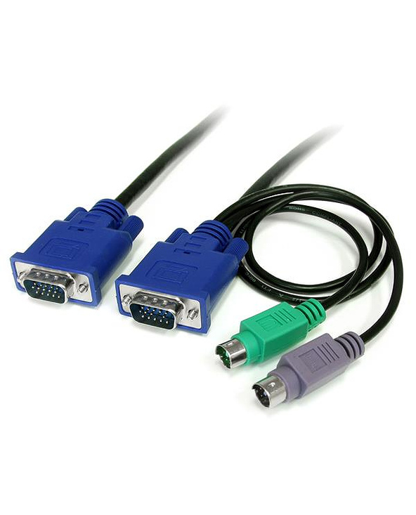 StarTech.com Câble pour Switch KVM VGA avec PS/2 3 en 1 - 1.80m