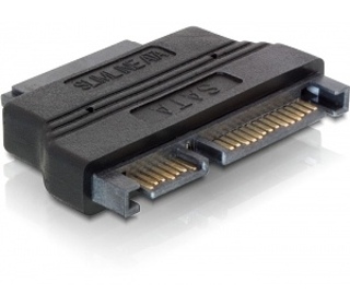 DeLOCK SATA 22-pin / Slim SATA Adapter SATA 22-pin M Slim SATA 13-pin FM Noir