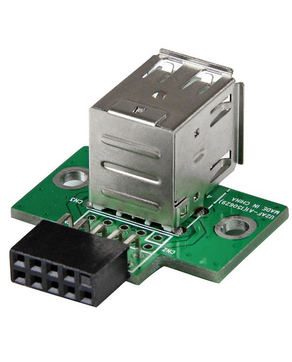 StarTech.com Adaptateur USB 2.0 interne - 2x USB A vers connecteur de carte mère USB à 4 broches - F/F