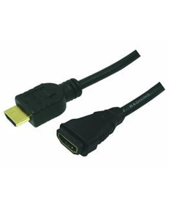 LogiLink HDMI/HDMI, 5.0m câble HDMI 5 m HDMI Type A (Standard) Noir