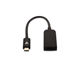 V7 Adaptateur USB-C (m) vers HDMI (f), noir, fin