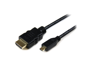 StarTech.com Câble HDMI haute vitesse avec Ethernet 2 m - HDMI vers HDMI Micro - M/M