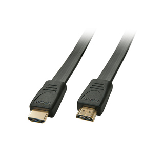 Lindy 36995 câble HDMI 0,5 m HDMI Type A (Standard) Noir