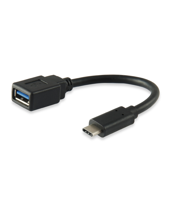 Equip 133455 câble USB 0,15 m USB 3.2 Gen 1 (3.1 Gen 1) USB C USB A Noir
