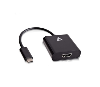 V7 Adaptateur USB-C(m) vers HDMI(f) Noir