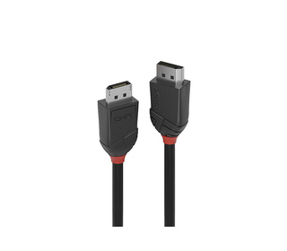 Lindy 36490 câble DisplayPort 0,5 m Noir