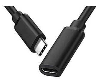 DLH DY-TU3856 câble USB 2 m USB 3.2 Gen 1 (3.1 Gen 1) USB C Noir