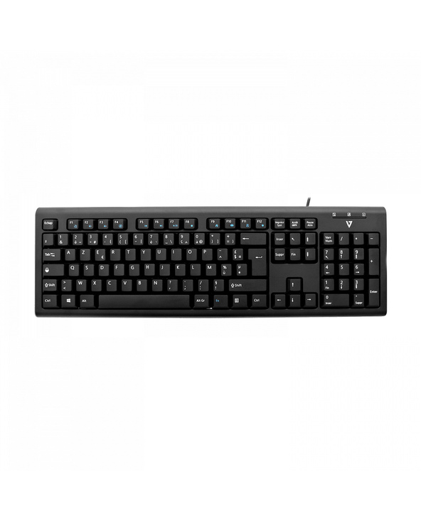 V7 Clavier filaire USB avec adaptateur PS2 – FR
